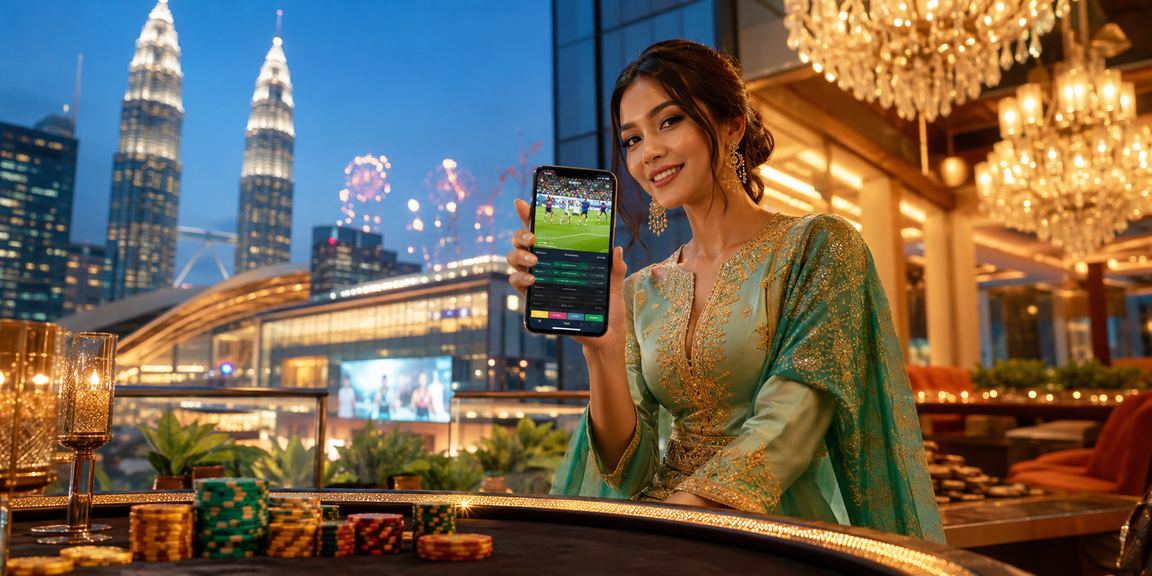 Paparan antara muka pembayaran sukan Kuala Lumpur sempena Hari Raya